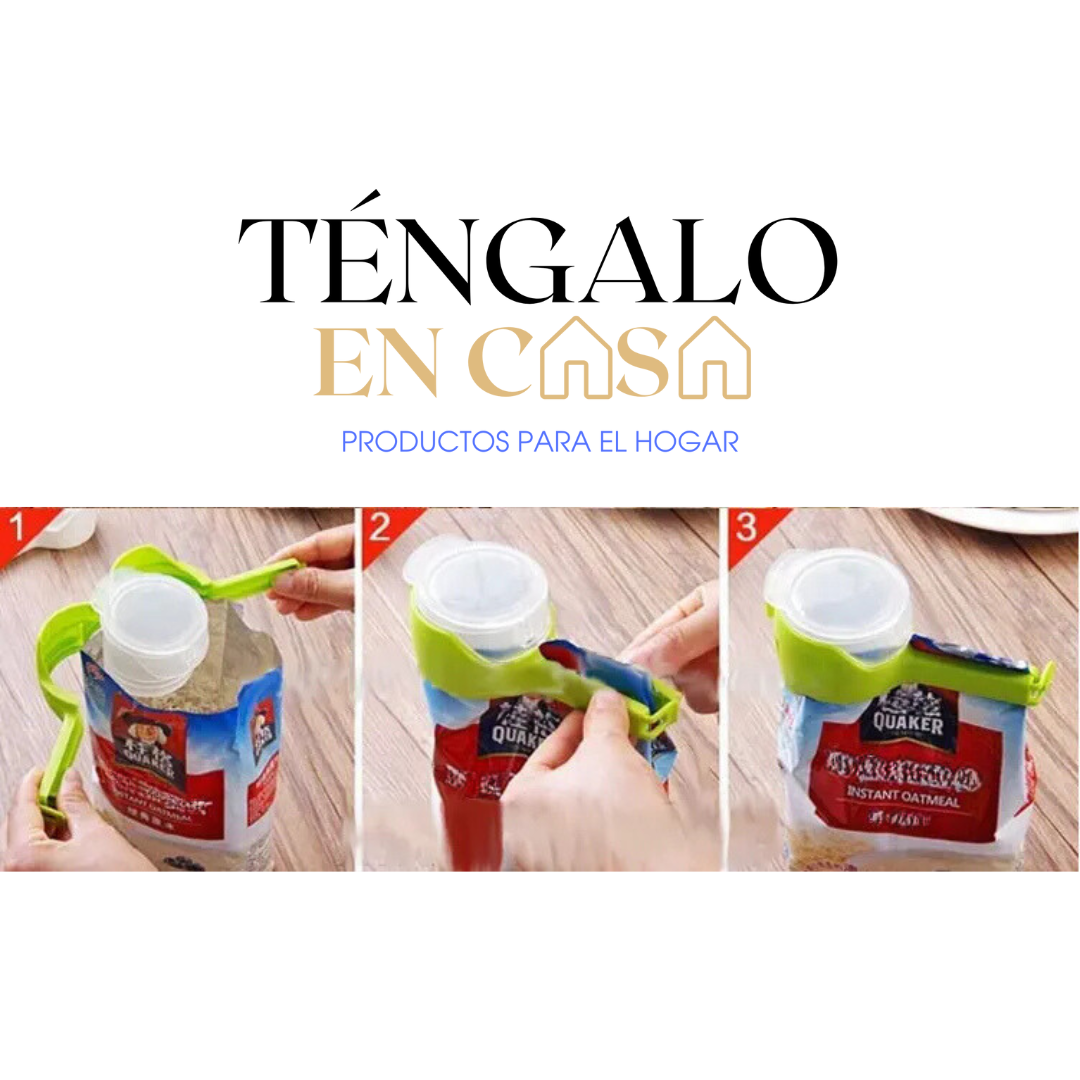 Clip Sellador de Bolsas