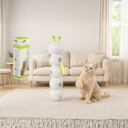 Oruga Interactiva para Gatos