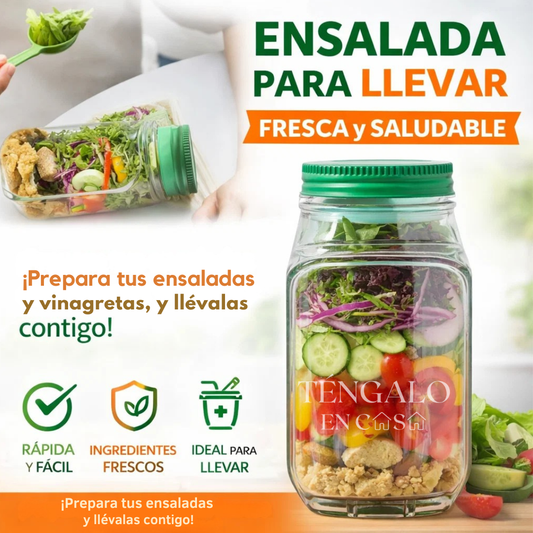 Ensaladera Portátil