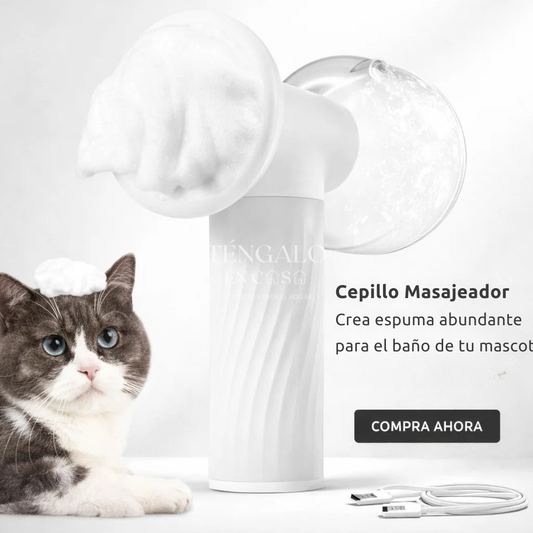 Cepillo de Baño para Mascotas