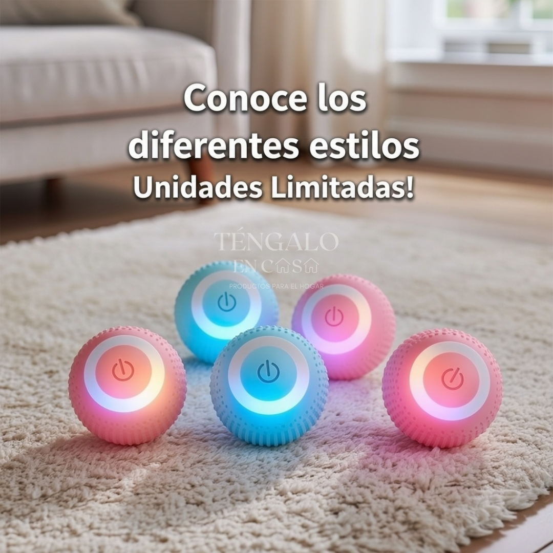 Pelota Inteligente Recargable para Mascotas