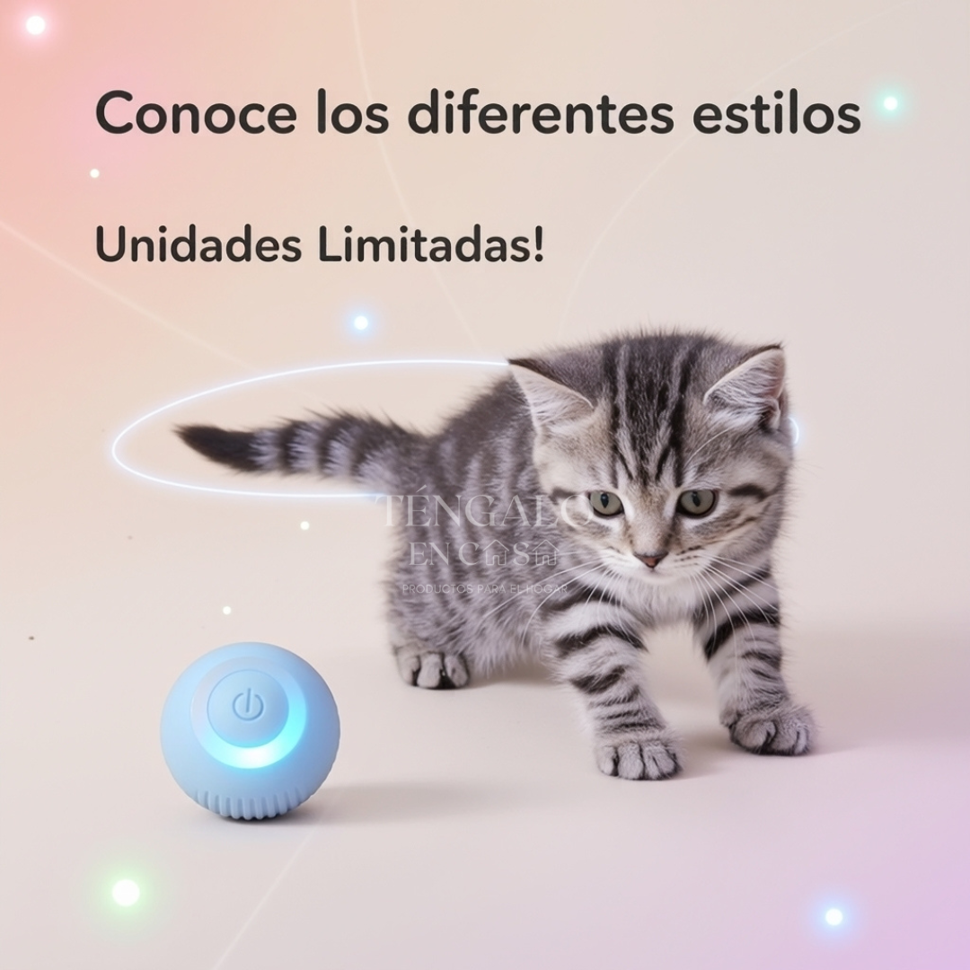 Pelota Inteligente Recargable para Mascotas