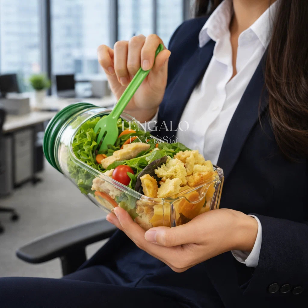 Ensaladera Portátil