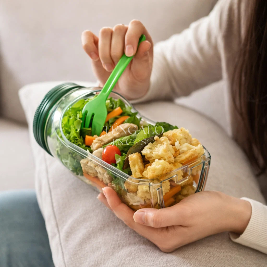 Ensaladera Portátil