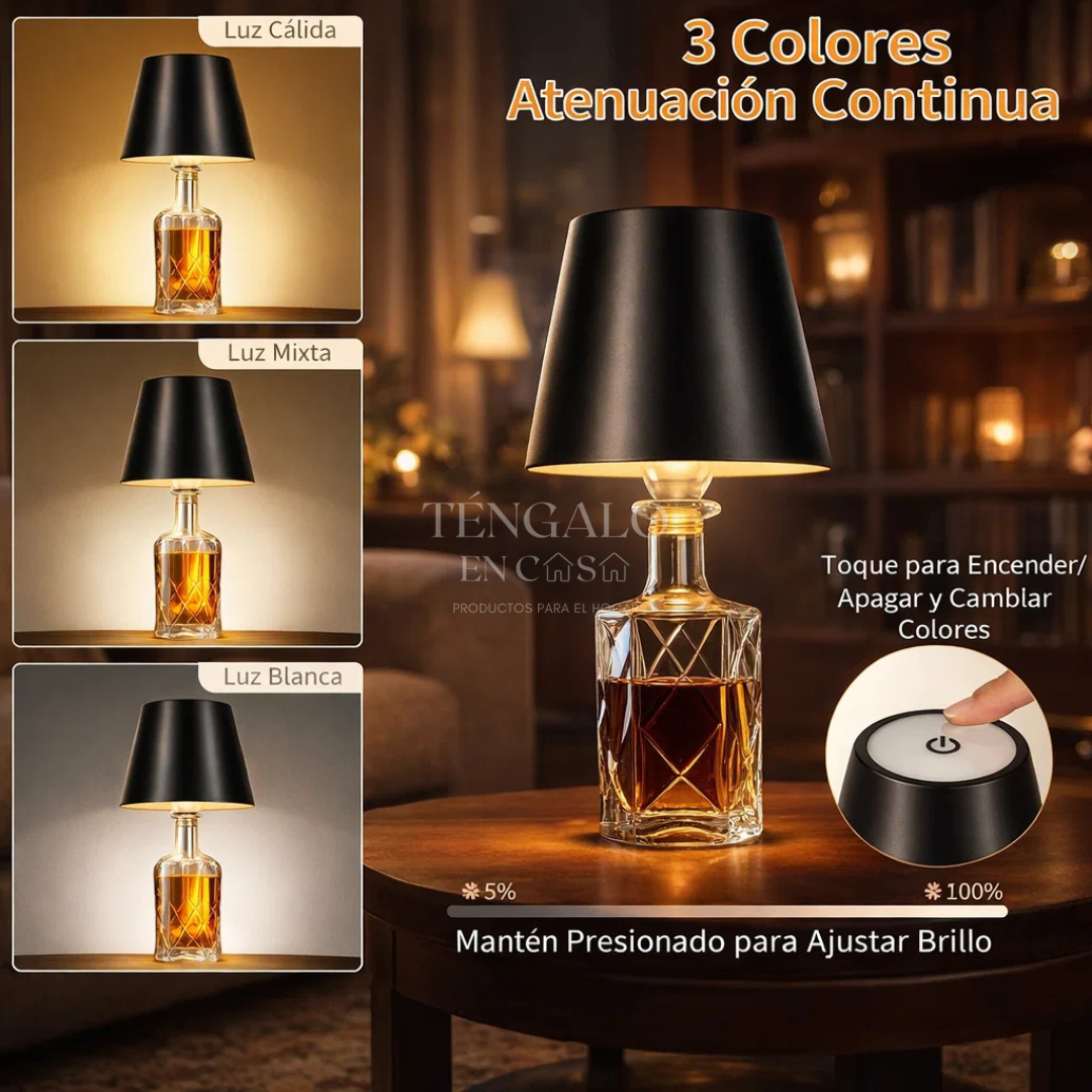 Lámpara Inalámbrica para Botellas