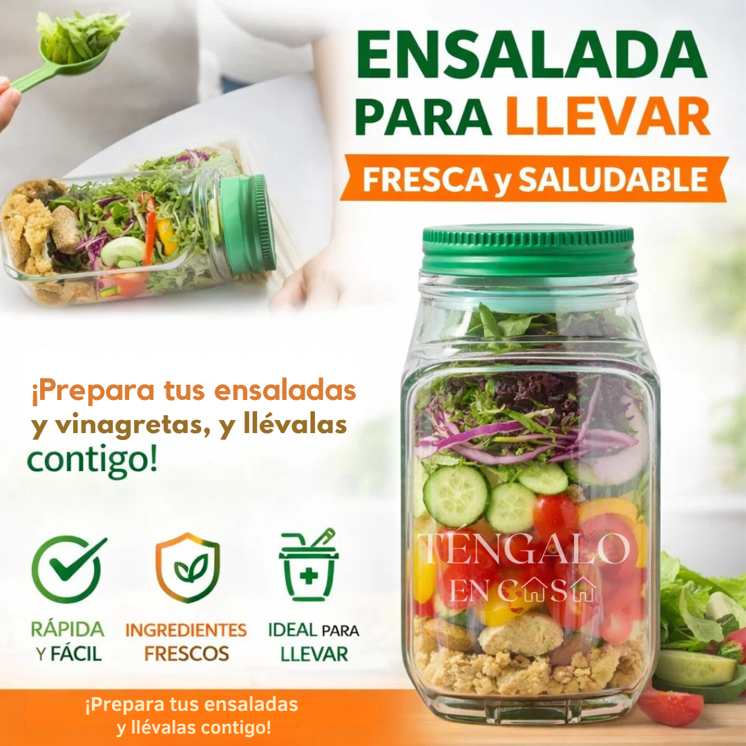 Ensaladera Portátil