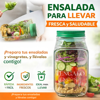 Ensaladera Portátil