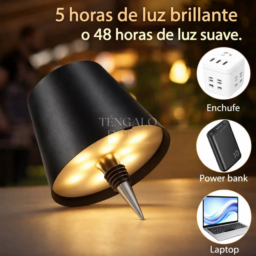 Lámpara Inalámbrica para Botellas