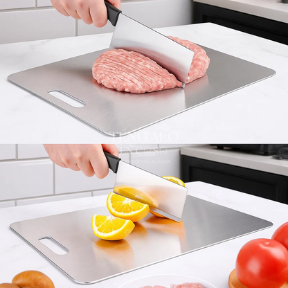Tabla para picar en acero inoxidable