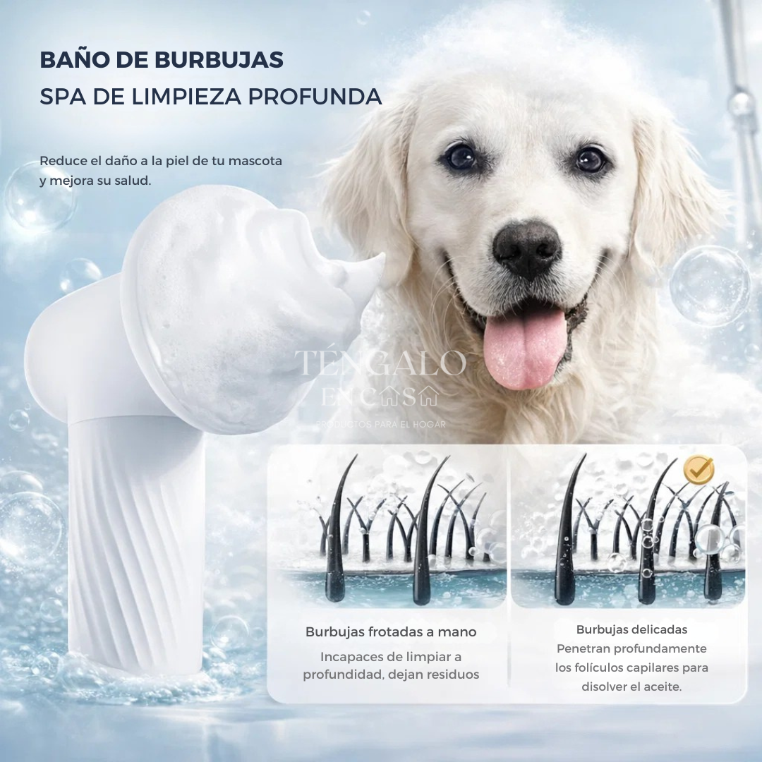 Cepillo de Baño para Mascotas