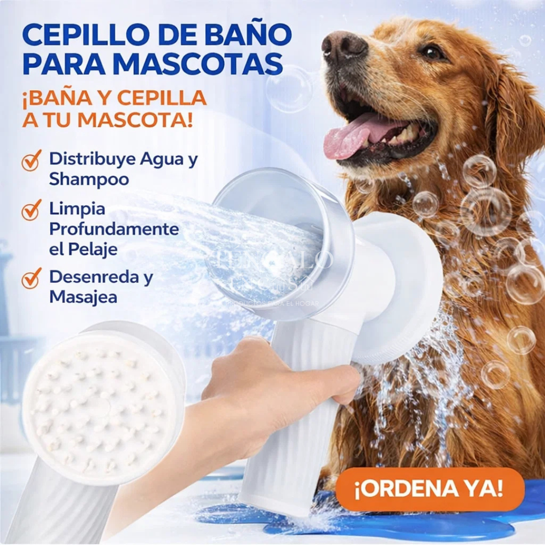 Cepillo de Baño para Mascotas