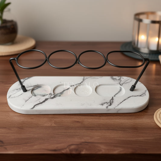 Organizador de Baño de Piedra de Diatomita