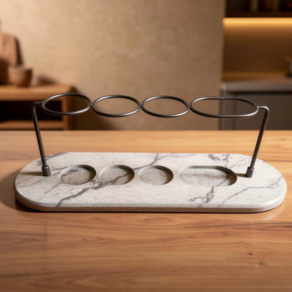 Organizador de Baño de Piedra de Diatomita
